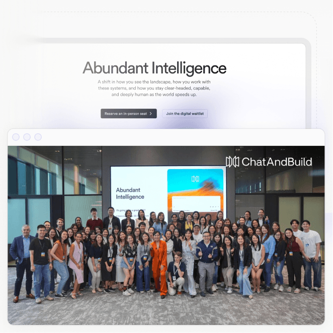 Abundant Intelligence product interface